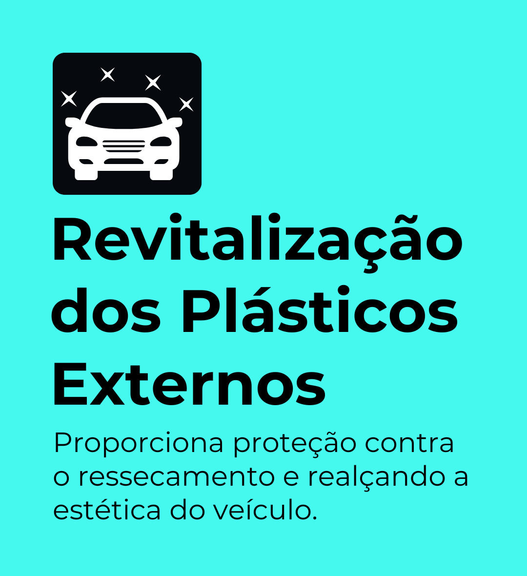 Revitalização dos Plásticos Externos MV LAvacar